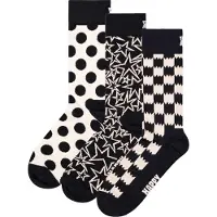 Happy socks Black And White Gift Set Lange Sokker 3 Par