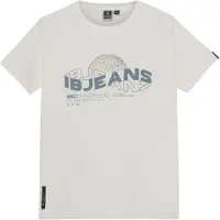 Indian blue jeans T-skjorte - Hvit m. Trykk - - 8 år (128) - T-skjorte