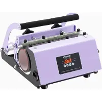 Vevor Tumbler Heat Press Machine 11-30oz Krus Press Sublimation Tumblers Lilla