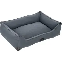 Modern Living hundeseng Skara, mørkegrå - Størrelse L: L 120 x B 80 x H 25 cm