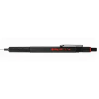 Rotring 600 Mechanical Pencil | 0.7 mm | Black All-Metal Body Propelling Pencil | Non-Slip Knurled Grip & Hexagonal Barrel