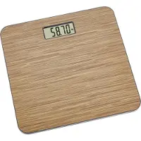 TFA-Dostmann 50.1013.08, Elektronisk personvekt, 150 kg, Brun, Rektangel, Plast, LCD