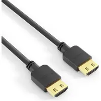 PureLink HDMI-kabel - PureInstall - Slim 2,00 m - Svart