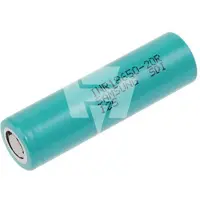 Samsung INR18650-20R Special-batteri 18650 Flat-Top, Højstrømskompatibel, Tåler høj temperatur Litium 3.6 V 2000 mAh