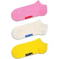 Happy socks Solid Usynlige Sokker 3 Par