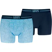 Levi's Boxershorts - 2-pack - Blue Kombinasjon - - S - Small - Boxershorts