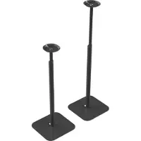 FLEXSON 10391486, Gulv, Akrylonitril-butadien-styren (ABS), Stål, Sort, Frittstående, 1 ben, Sonos Era 100, Arc, Beam, Ray, Sub, Sub-Mini?