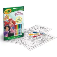 Crayola Aktivitetsuke m. Tusjer - 32 sider - Disney Princess - - OneSize - Aktivitetsbok