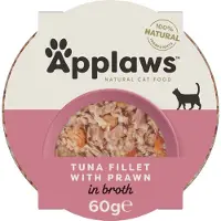 Applaws Tunfiskbiff Og Reker 10x60g Kattemat