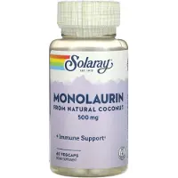 Solaray Monolourin 500 Mg 60 Enheter