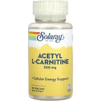 Solaray Acetyl L-carnitine 500 Mg 30 Enheter