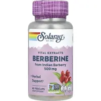 Solaray Super Berberine 500mg Kapsler 60 Enheter