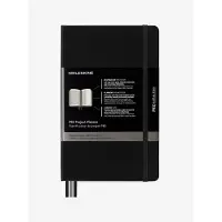 Moleskine PRO Project Planner L prosjektplanlegger 13x21 cm hardt omslag, svart