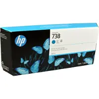 HP 738 Blekkpatron cyan