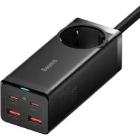 Baseus GaN3 Pro-lader – 2x USB-A + 2x USB-C (038288)