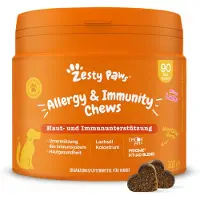 Zesty Paws Allergy & Immunity Chews Laks - Sparepakke: 2 x 90 tyggetabletter