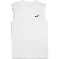 Puma Essentials No. 1 Logo Sleeveless Tee Men, Clothing, White, XL