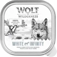 Wolf of Wilderness Økonomipakke Adult 24 x 300 g - 24 x 300 g: White Infinity - Hest