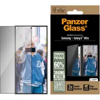 PanzerGlass Samsung Galaxy S25 Ultra Ultra-Wide Fit Privacy EasyAligner Skjermbeskytter