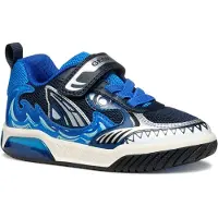 Geox Blinkende sko - J Inek B. D - Navy/Light Blue - - 31 - Blinkende sko
