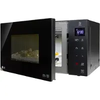 LG NeoChef MH6535GIS - Mikrobølgeovn med grill - 25 liter - 1100 W - svart