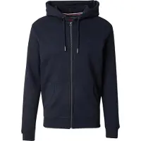 Superdry for man. M2014128A Hooded sweatshirt with zip and navy Essential logo (S), Casual, Cotton