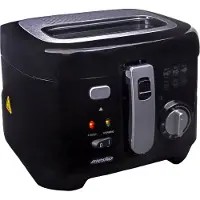 Mesko Home MS 4908, Frityrkoker, 2,5 l, Single/enkelt, Svart, Grå, Knapper, Rotasjon, Enkeltstående