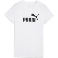 Puma ESS No. 1 Logo Tee Women, Clothing, White, M