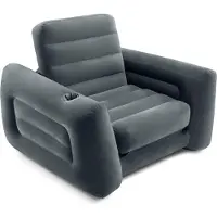Intex Pull-Out Chair, Enkel-stol, Grå, PVC, 2240 mm, 1170 mm, 660 mm