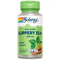 Solaray Glatt Elm Bark 400mg 100 Enheter