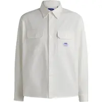 HUGO Ekynone 10260730 Blue Skjorte Med Lange Ermer