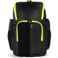 Arena Ryggsekk - Piggete Backpack 45 - Dark Røykfarget/Neongul - - OneSize - Ryggsekk