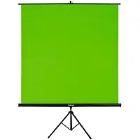 Hama - Bakgrunn - stoff - 1.8 m x 1.8 m - kromahovedlys - grønn