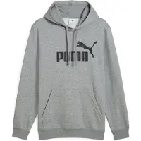 Puma Essentials No. 1 Logo Hoodie Men, Clothing, Medium Gray Heather, 3XL