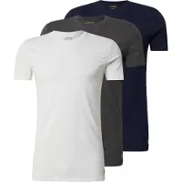 Ralph Lauren for man. 714830304036 Set of 3 grey, white, navy crew neck t-shirts (L), Casual, Homewear, Multicolor, Cotton, Short sleev