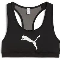 Puma 4KEEPS Bra Women, Clothing, Black/Big White, XXL