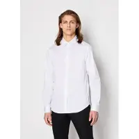 Armani Exchange Slin Skjorte Med Lange Ermer