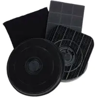 Elica Long Life - Resirkulasjonsfilter - svart - for LOL 60, LOL 90, Spot NG 90 Elica Galaxy P 80, LOL 60, LOL 90, Spot NG 60, SPOT NG 90