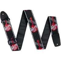 Gibson 2" vevd reim med rød -Logo