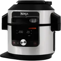 Ninja OL750EU, 7,5 l, 1760 W, Sort, Rustfritt stål, 6 person(er), Knapper, Rotasjon, Manuell