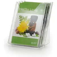 Durable COMBIBOXX SET L - Literaturholder - veggmonterbar, stasjonær - 3 rom - for A4 - gjennomsiktig