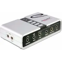 DeLOCK USB Sound Box 7.1 - Lydkort - 7.1 - USB 2.0
