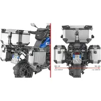 Givi Bmw R 1300 Gs 2024 Monokey Cam-side Trekker Outback Montering Av Sidevesker