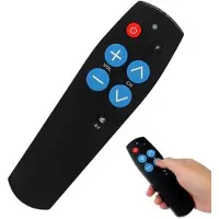 Mtp Products Universell fjernkontroll for eldre - 7-knappers smart læringskontroll