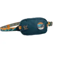 Non-Stop Dogwear Trail Quest Fanny Pack Teal/oak - Rachel Pohl Signature Edition