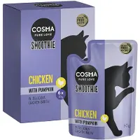 Cosma Økonomipakke Smoothies 12 x 50 g - Kylling med gresskar