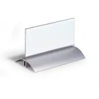 Durable 820119, Akryl, Aluminium, Sølv, Gjennomsiktig, Monokromatisk, Rektangel, Polen, 395,8 g