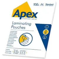 Fellowes - 100-pack - blank - A4 (210 x 297 mm) lamineringspunger