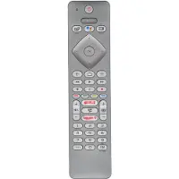 24hShop Stemmestyrt Fjernkontroll RC4154403/01R for Philips TV - Plug-and-Play