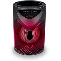 Dunlop Bluetooth-høyttaler med FM-radio og mobilstativ